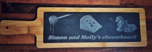 Serving Platter (Slate & Bamboo) - Image 3