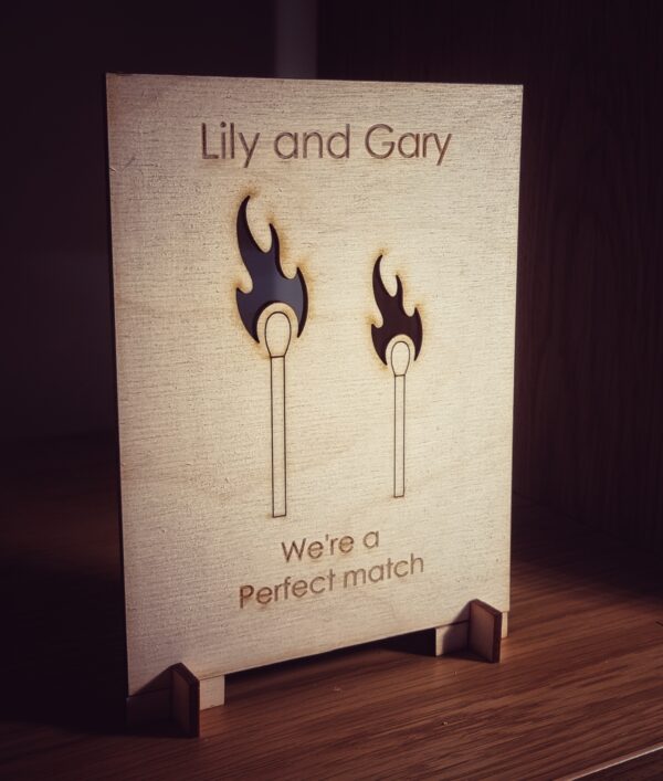 Valentines Perfect Match stand