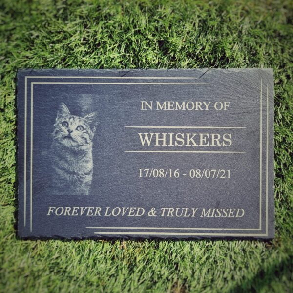 Pet Memorial Indoor/Outdoor Slate plaque - Image 2