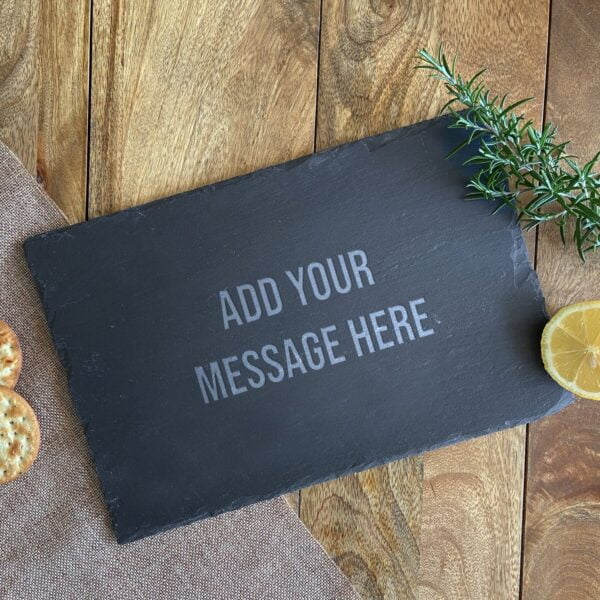 Design Your Own Slate Placemat